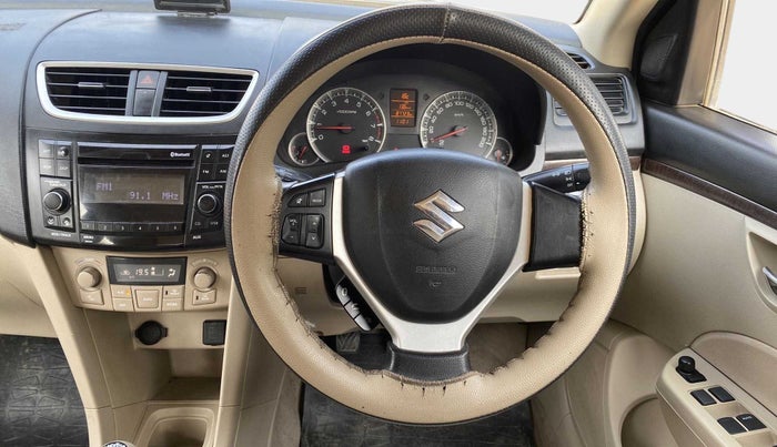 2016 Maruti Swift Dzire ZXI, Petrol, Manual, 87,691 km, Steering Wheel Close Up