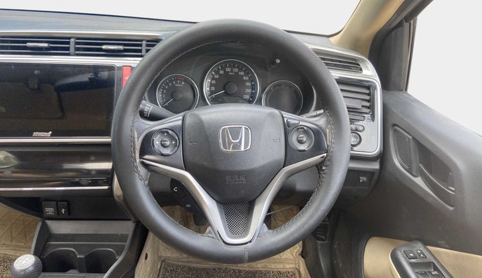 2015 Honda City 1.5L I-VTEC SV, Petrol, Manual, 80,426 km, Steering Wheel Close Up