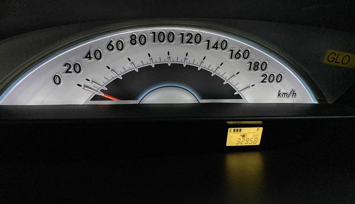 2011 Toyota Etios Liva G, Petrol, Manual, 33,233 km, Odometer Image