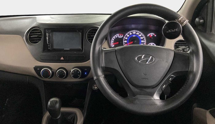 2017 Hyundai Grand i10 MAGNA 1.2 KAPPA VTVT, Petrol, Manual, 38,087 km, Steering Wheel Close Up