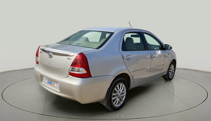 2013 Toyota Etios VD, Diesel, Manual, 84,618 km, Right Back Diagonal