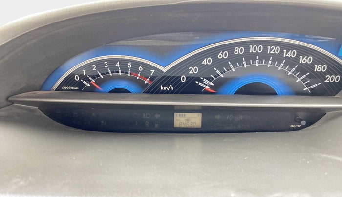 2013 Toyota Etios VD, Diesel, Manual, 84,618 km, Odometer Image
