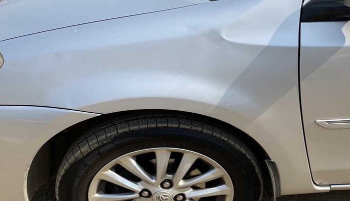 2013 Toyota Etios VD, Diesel, Manual, 84,618 km, Left fender - Slightly dented