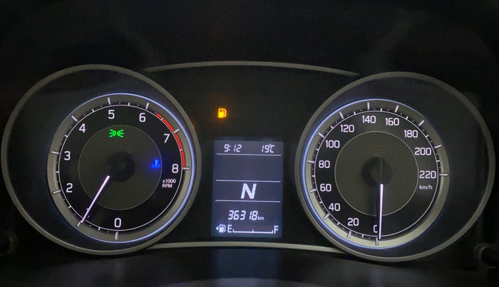 2018 Maruti Dzire VXI AMT, Petrol, Automatic, 36,491 km, Odometer Image