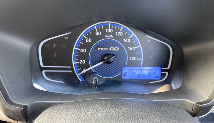 2020 Datsun Redi Go A, Petrol, Manual, 11,576 km, Odometer Image