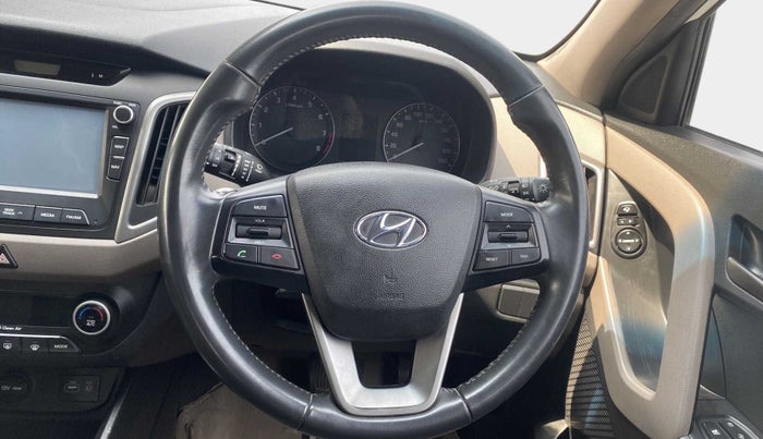 2016 Hyundai Creta SX PLUS AT 1.6 PETROL, Petrol, Automatic, 72,385 km, Steering Wheel Close Up