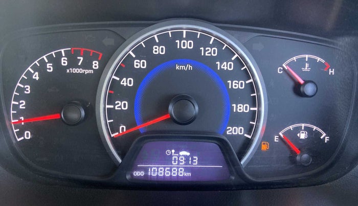2018 Hyundai Grand i10 SPORTZ 1.2 KAPPA VTVT, Petrol, Manual, 1,08,675 km, Odometer Image