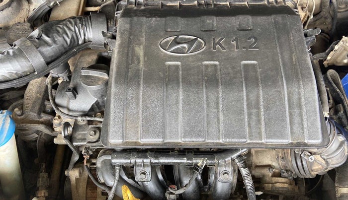 2018 Hyundai Grand i10 SPORTZ 1.2 KAPPA VTVT, Petrol, Manual, 1,08,675 km, Open Bonet