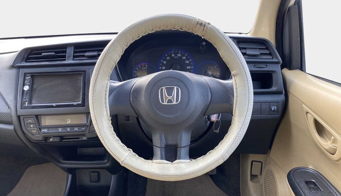 2018 Honda Brio E MT, Petrol, Manual, 46,530 km, Steering Wheel Close Up