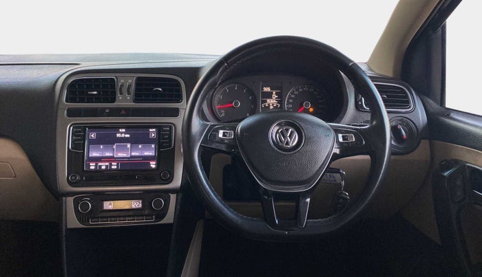 2017 Volkswagen Ameo HIGHLINE1.2L PLUS 16 ALLOY, Petrol, Manual, 35,367 km, Steering Wheel Close Up
