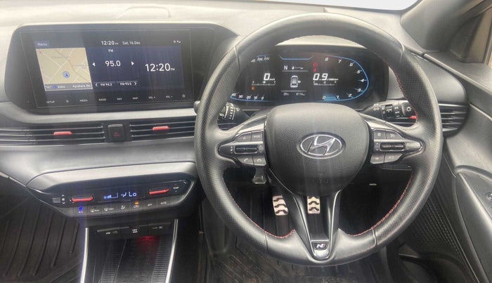 2023 Hyundai NEW I20 N LINE N8 1.0 TURBO GDI IMT, Petrol, Manual, 8,114 km, Steering Wheel Close Up