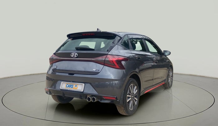 2023 Hyundai NEW I20 N LINE N8 1.0 TURBO GDI IMT, Petrol, Manual, 8,114 km, Right Back Diagonal