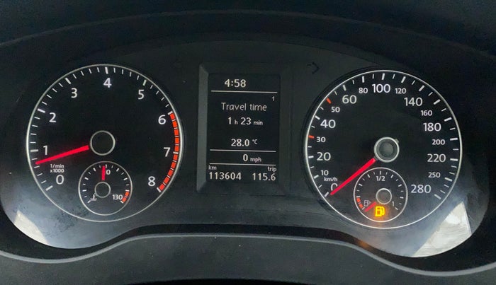 2014 Volkswagen Jetta COMFORTLINE TSI, Petrol, Manual, 1,13,604 km, Odometer Image