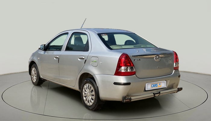 2015 Toyota Etios G, Petrol, Manual, 36,842 km, Left Back Diagonal