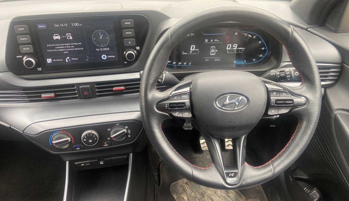 2022 Hyundai NEW I20 N LINE N6 1.0 TURBO GDI IMT, Petrol, Manual, 8,408 km, Steering Wheel Close Up