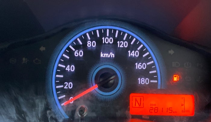 2018 Datsun Redi Go S 1.0 AMT, Petrol, Automatic, 28,115 km, Odometer Image