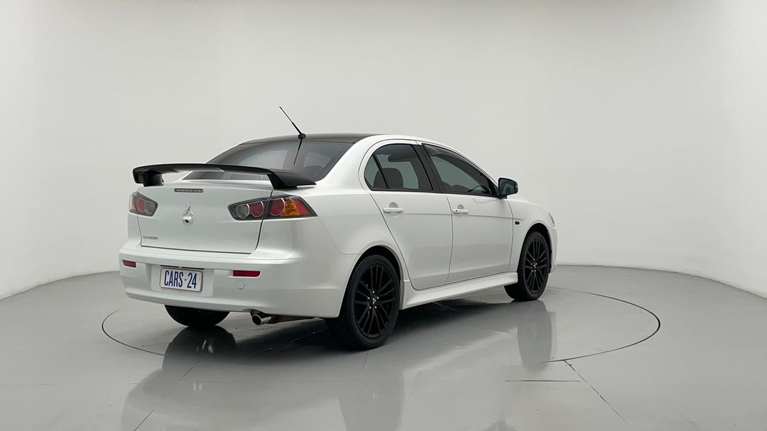 2017 Mitsubishi Lancer Black Edition (es), Automatic, 66927 km, Right Back Diagonal (45- Degree) View