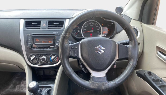 2015 Maruti Celerio ZXI, Petrol, Manual, 36,648 km, Steering Wheel Close Up