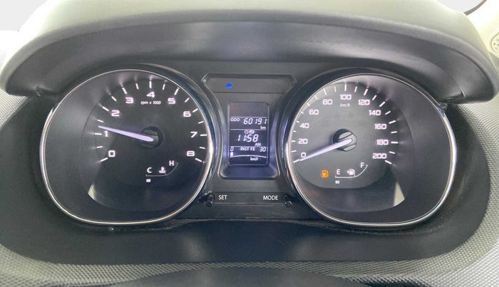 2018 Tata Tiago XZ PETROL, Petrol, Manual, 60,415 km, Odometer Image