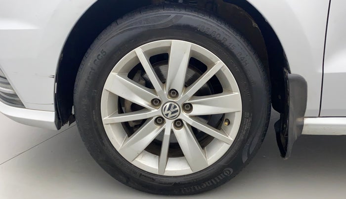 2016 Volkswagen Ameo HIGHLINE1.5L, Diesel, Manual, 1,07,223 km, Left Front Wheel