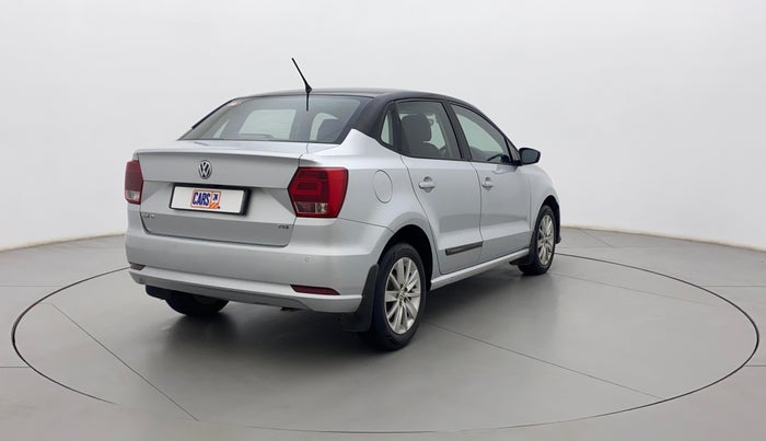2016 Volkswagen Ameo HIGHLINE1.5L, Diesel, Manual, 1,07,223 km, Right Back Diagonal