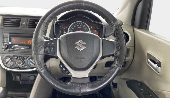 2015 Maruti Celerio ZXI, Petrol, Manual, 47,477 km, Steering Wheel Close Up