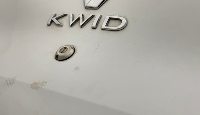 2021 Renault Kwid RXT 0.8, Petrol, Manual, 35,046 km, Dicky (Boot door) - Minor scratches