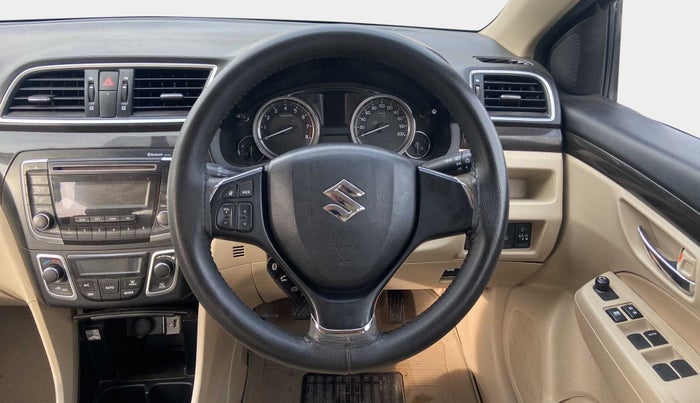 2016 Maruti Ciaz VXI+, Petrol, Manual, 85,266 km, Steering Wheel Close Up
