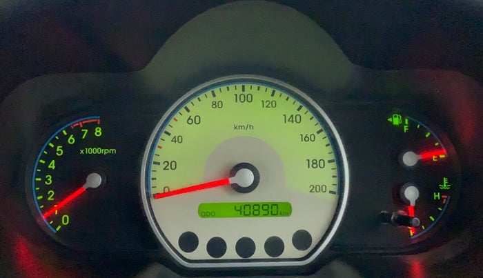 2010 Hyundai i10 SPORTZ 1.2 KAPPA2, Petrol, Manual, 40,937 km, Odometer Image