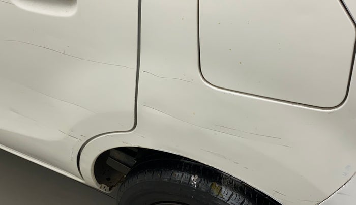 2017 Maruti Alto K10 VXI, Petrol, Manual, 42,668 km, Left quarter panel - Minor scratches