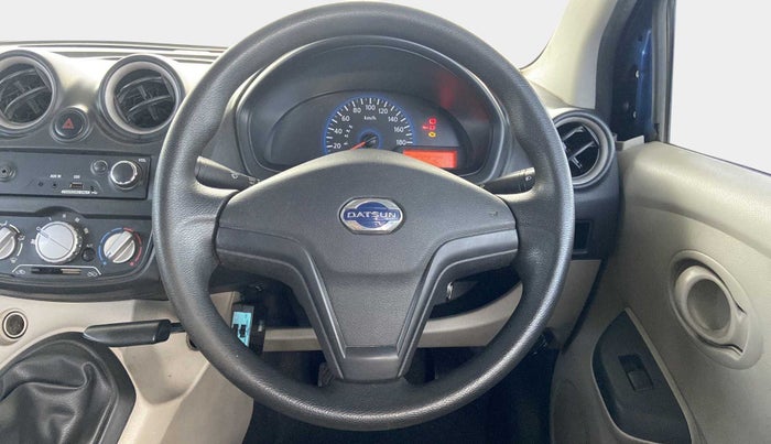 2016 Datsun Go Plus T, Petrol, Manual, 84,438 km, Steering Wheel Close Up