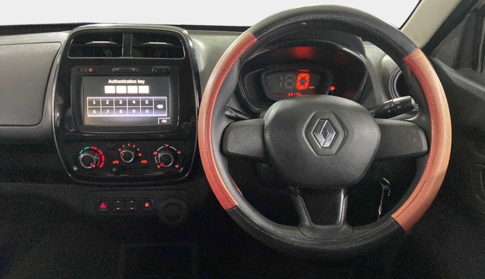 2017 Renault Kwid RXT 1.0, Petrol, Manual, 25,283 km, Steering Wheel Close Up
