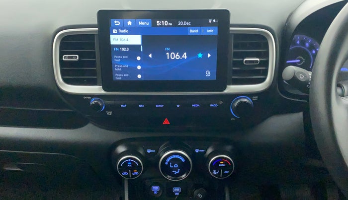 2019 Hyundai VENUE SX PLUS 1.0 TURBO DCT, Petrol, Automatic, 55,072 km, Air Conditioner