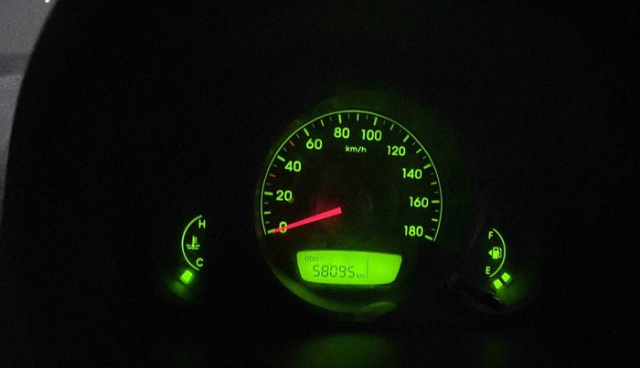 2013 Hyundai Eon D-LITE+, Petrol, Manual, 58,081 km, Odometer Image