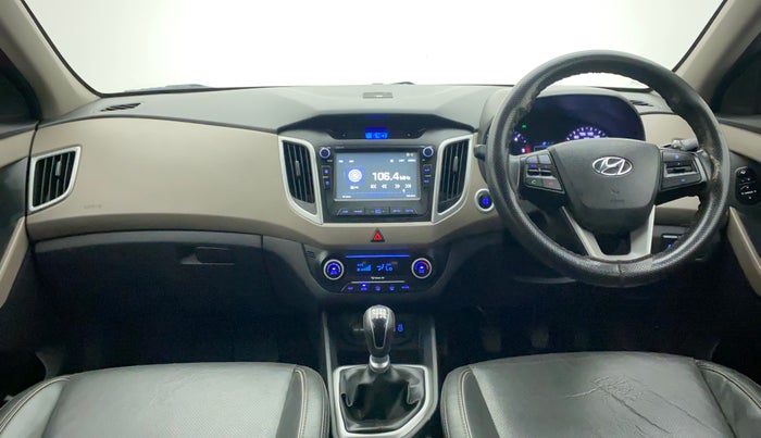 2018 Hyundai Creta SX (O) 1.6 DIESEL, Diesel, Manual, 80,391 km, Dashboard