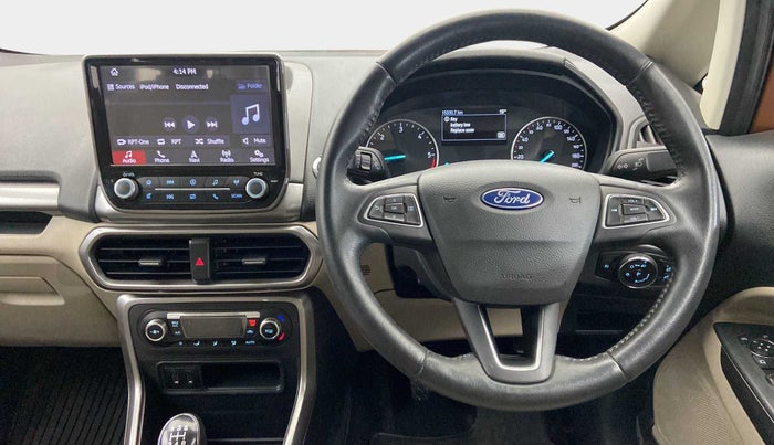 2019 Ford Ecosport TITANIUM 1.5L DIESEL, Diesel, Manual, 15,330 km, Steering Wheel Close Up