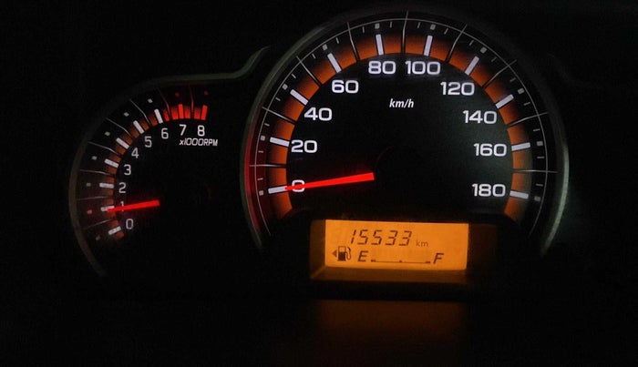 2017 Maruti Alto K10 VXI, Petrol, Manual, 15,539 km, Odometer Image