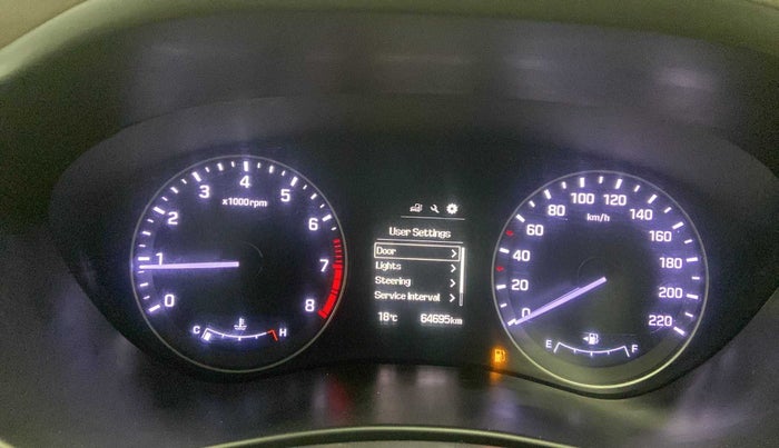 2016 Hyundai Elite i20 ASTA 1.2, Petrol, Manual, 64,666 km, Odometer Image