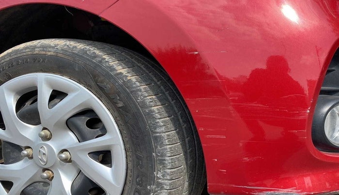 2018 Hyundai Grand i10 SPORTZ 1.2 KAPPA VTVT, Petrol, Manual, 34,331 km, Front bumper - Minor damage