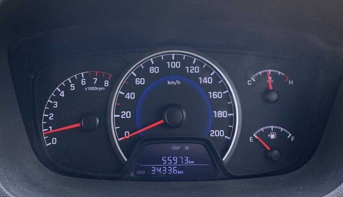 2018 Hyundai Grand i10 SPORTZ 1.2 KAPPA VTVT, Petrol, Manual, 34,331 km, Odometer Image