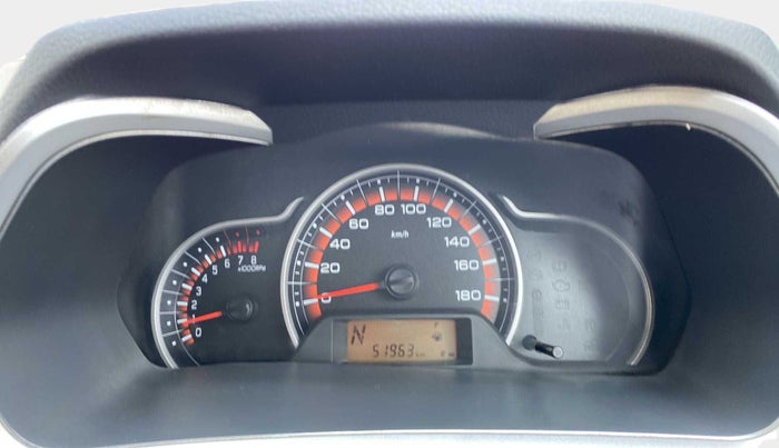 2017 Maruti Alto K10 VXI (O) AMT, Petrol, Automatic, 51,956 km, Odometer Image