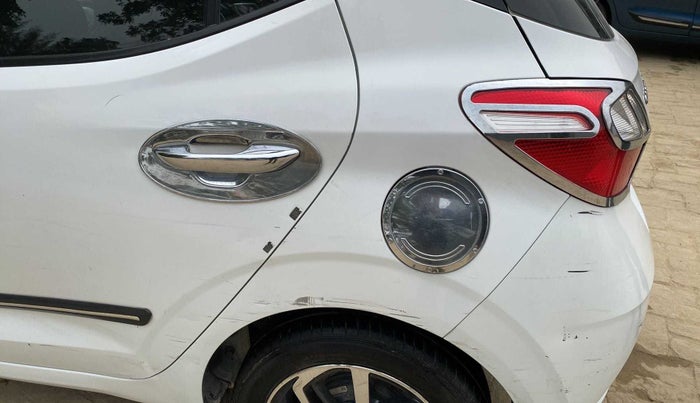2019 Hyundai GRAND I10 NIOS ASTA 1.2 KAPPA VTVT, Petrol, Manual, 46,597 km, Left quarter panel - Slightly dented