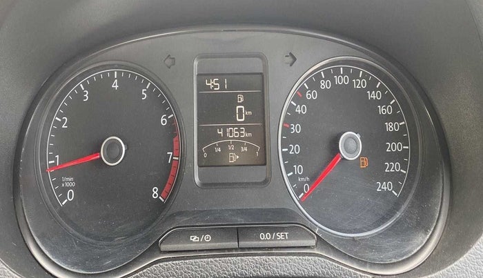 2017 Volkswagen Ameo COMFORTLINE 1.2L, Petrol, Manual, 41,046 km, Odometer Image