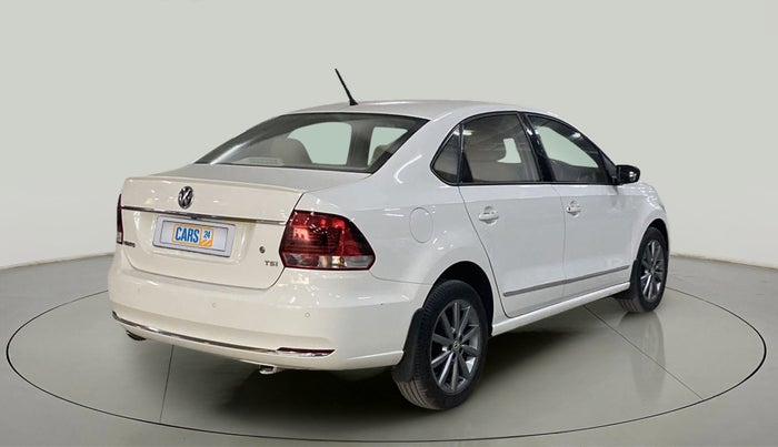 2019 Volkswagen Vento HIGHLINE PETROL AT, Petrol, Automatic, 49,705 km, Right Back Diagonal