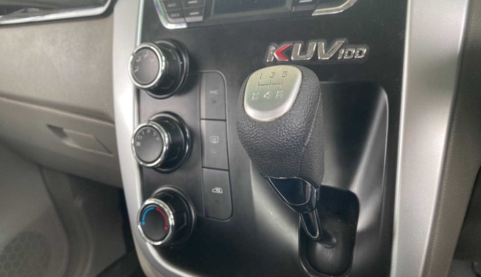 2017 Mahindra Kuv100 K8 6 STR, Petrol, Manual, 88,303 km, Gear Lever