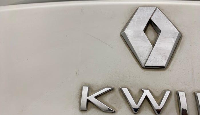 2016 Renault Kwid RXT 0.8, Petrol, Manual, 68,267 km, Dicky (Boot door) - Minor scratches