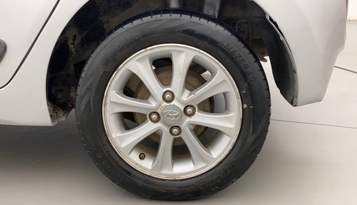 2015 Hyundai Grand i10 ASTA 1.2 KAPPA VTVT, Petrol, Manual, 66,744 km, Left Rear Wheel