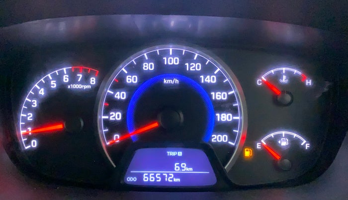 2015 Hyundai Grand i10 ASTA 1.2 KAPPA VTVT, Petrol, Manual, 66,744 km, Odometer Image