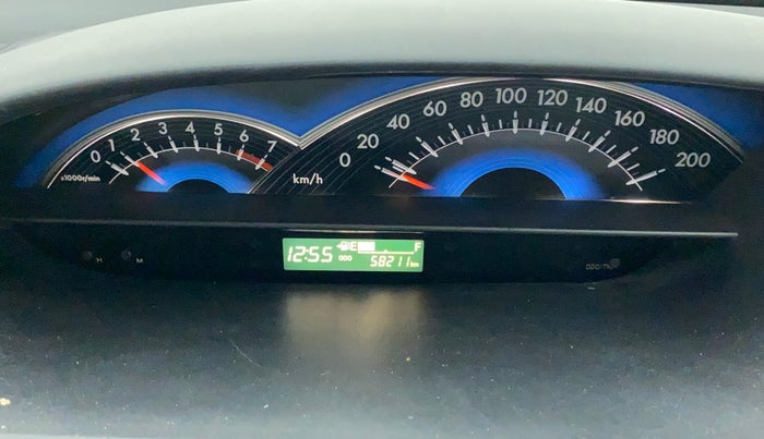 2015 Toyota Etios CROSS 1.2 G, Petrol, Manual, 58,211 km, Odometer Image