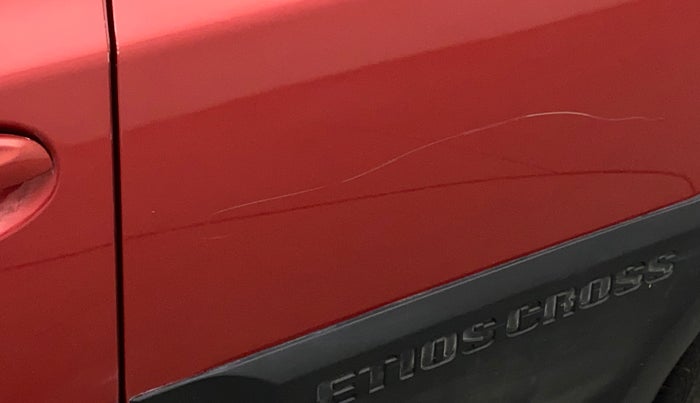 2015 Toyota Etios CROSS 1.2 G, Petrol, Manual, 58,211 km, Rear left door - Minor scratches